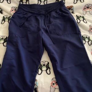 Blue scrub star scrub pants